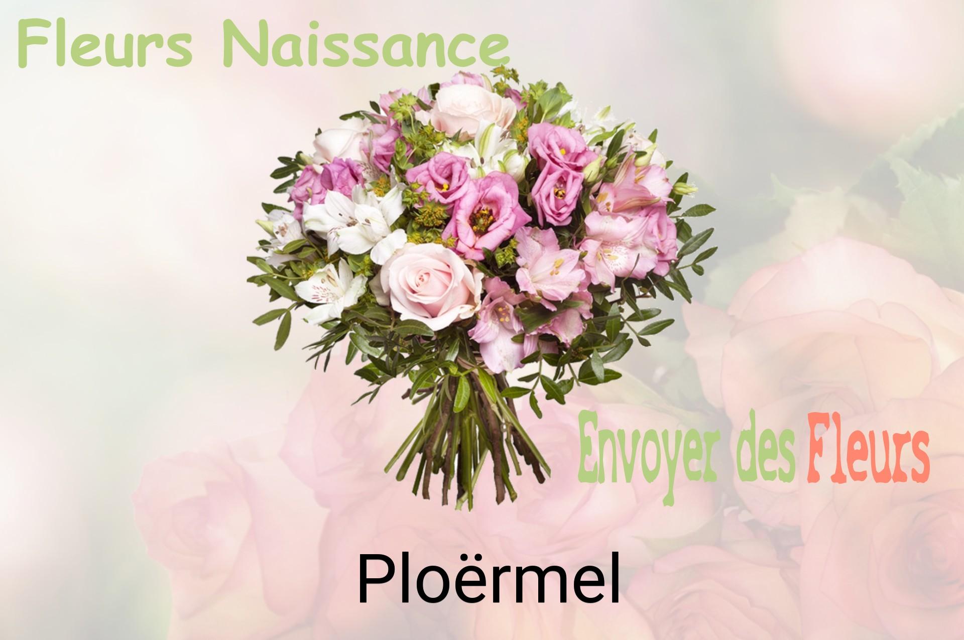 Bouquet de fleurs de naissance livré à Ploërmel