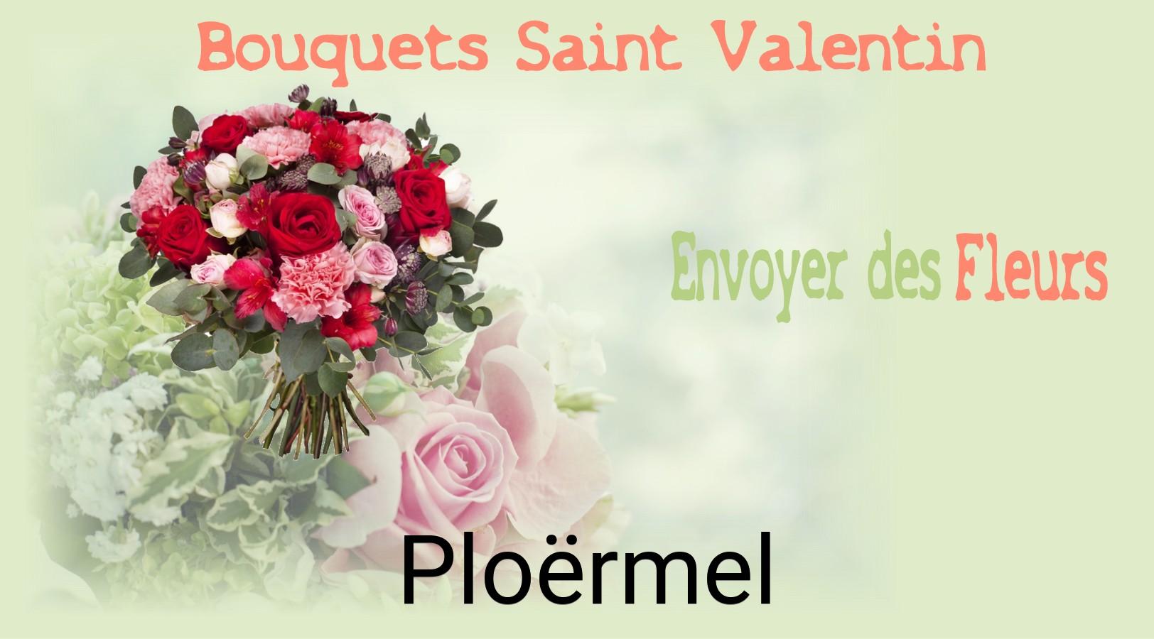 Roses de Saint-Valentin livrées à Ploërmel